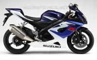 * FOTOGRAFIA DI COLORE GSX R1000K6 * per Suzuki GSX-R 1000 2006