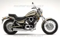 * FOTOGRAFIA DI COLORE VS1400K8 * per Suzuki INTRUDER 1400 2006