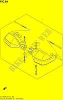 COPERTURA ARTICOLAZIONE SET (OPTIONAL) per Suzuki V-STROM 1000 2014