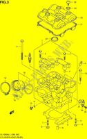 TESTATA (REAR) per Suzuki V-STROM 1000 2014