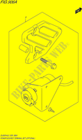 MOTORIZZI SET DEL TERMINALE DELLA FONTE (OPTIONAL) per Suzuki V-STROM 650 2015