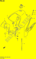SERBATOIO DI CARBURANTE (DR650SEL4 E03) per Suzuki DR 650 2014