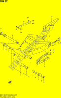 BRACCIO OSCILLANTE POSTERIORE (MODEL X/Y/K1/K2) per Suzuki HAYABUSA 1300 2000