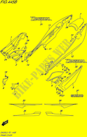 CARENATURA POSTERIORE (GW250ZL5 P21) per Suzuki INAZUMA 250 2015