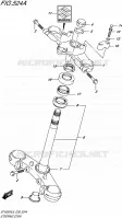 COLONNA DELLO STERZO per Suzuki GLADIUS 650 2015