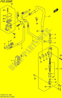 POMPA FRIZIONE POSTERIORE (SFV650AL5 E21) per Suzuki GLADIUS 650 2015