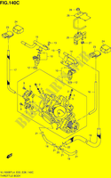 CORPO FARFALLATO (VL1500BTL4 E33) per Suzuki BOULEVARD 1500 2014