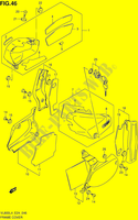 CARENATURA POSTERIORE (VL800CL4 E24) per Suzuki INTRUDER 800 2014