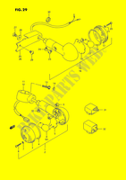 INDICATORI (MODELE H/J/K/L/M/N/P/R) per Suzuki INTRUDER 1400 1990