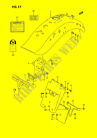 PARAFANGO POSTERIORE (MODELE H/J/K/L/M/N/P/R) per Suzuki INTRUDER 1400 1990