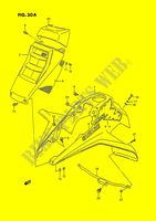 PARAFANGO ANTERIORE (MODELE M) per Suzuki QUADRACER 250 1991