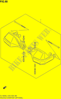 PROTETTORI DI MANI (OPTIONAL) per Suzuki V-STROM 1000 2014