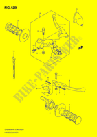 SET IMPUGNATURE   LEVE (MODEL L0 E06) per Suzuki DR 200 2010