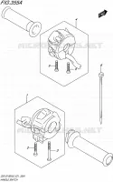 INTERRUTTORI per Suzuki GSX-S 1000 2016