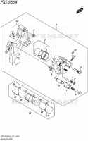 PINZA POSTERIORE per Suzuki GSX-S 1000 2016