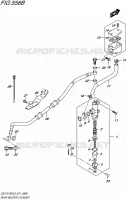 POMPA FRIZIONE POSTERIORE (GSX S1000UFL6 E21) per Suzuki GSX-S 1000 2016