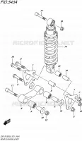 TRIANGOLO DI SOSPENSIONE per Suzuki GSX-S 1000 2016