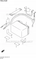 BATTERIA (GSX S1000L7 E33) per Suzuki GSX-S 1000 2017