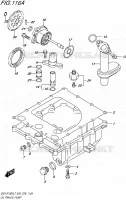 CARTER INFERIORE   POMPA DEELL'OLIO per Suzuki GSX-S 1000 2017
