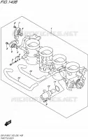 CORPO FARFALLATO (GSX S1000AL7 E03) per Suzuki GSX-S 1000 2017