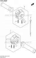 INTERRUTTORI per Suzuki GSX-S 1000 2017