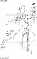 POMPA FRIZIONE POSTERIORE (GSX S1000AL7 E03) per Suzuki GSX-S 1000 2017