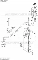 POMPA FRIZIONE POSTERIORE (GSX S1000L7 E33) per Suzuki GSX-S 1000 2017