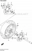 RUOTA ANTERIORE per Suzuki GSX-S 1000 2017