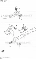 SUPPORTO per Suzuki GSX-S 1000 2017