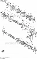 TRASMISSIONE per Suzuki GSX-S 1000 2017