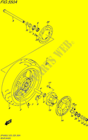 RUOTA POSTERIORE (SFV650L5 E03) per Suzuki GLADIUS 650 2015
