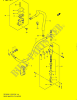 POMPA FRIZIONE POSTERIORE (SFV650L1 E03) per Suzuki GLADIUS 650 2011