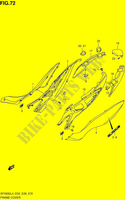 CARENATURA POSTERIORE (SFV650AL4 E33) per Suzuki GLADIUS 650 2014