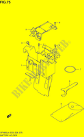 VASCA DI BATTERIA   UTENSILI (SFV650L4 E03) per Suzuki GLADIUS 650 2014