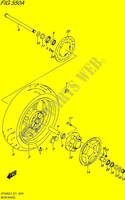 RUOTA POSTERIORE (SFV650L5 E21) per Suzuki GLADIUS 650 2015