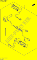 OPZIONI (GRIP HEATER SET)  (UK110NXL5 P02) per Suzuki ADDRESS 110 2015