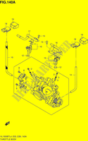 CORPO FARFALLATO (VL1500BTL4 E03) per Suzuki INTRUDER 1500 2014