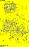 BASAMENTO (VL1500BL4 E03) per Suzuki BOULEVARD 1500 2014