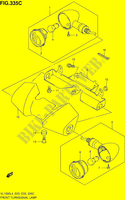 FRECCIA ANTERIORE (VL1500BL4 E03) per Suzuki BOULEVARD 1500 2014