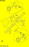 FRECCIA ANTERIORE (VL1500L4 E03) per Suzuki BOULEVARD 1500 2014