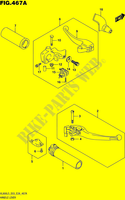 SET IMPUGNATURE   LEVE (VL800L5 E03) per Suzuki BOULEVARD 800 2015