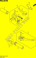 SET IMPUGNATURE   LEVE (VL800L5 E33) per Suzuki BOULEVARD 800 2015