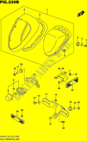 SET LUCES POSTERIORI (VL800L5 E33) per Suzuki BOULEVARD 800 2015