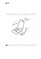 ELEMENTO PORTANTE ANTERIORE (E43) per Suzuki PV 50 1999