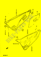 CARENATURA (MODEL D:E2, E4, E15, E17, E18, E21, E25, E26) per Suzuki DR 125 1982
