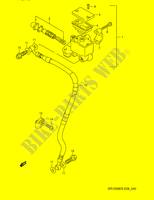 CILINDRO PRINCIPALE ANTERIORE per Suzuki DR 125 1994