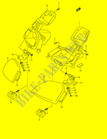 RIVESTIMENTO SCATOLA ANTERIORE (MODELLO K4/K5/K6) per Suzuki BURGMAN 400 2005
