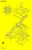 TESTATA (REAR) per Suzuki V-STROM 650 2020