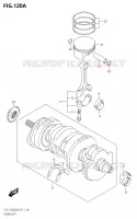 ALBERO MOTORE per Suzuki GSX-S 1000 2020
