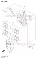 ANTERIORE PINZA per Suzuki GSX-S 1000 2020
